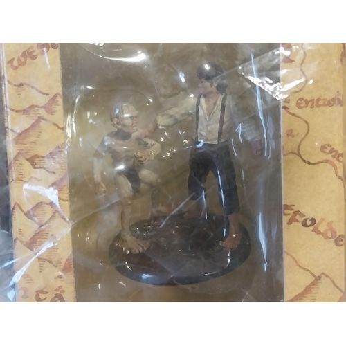 165 - Lord of The Rings Collectors Models hand painted scale replicas cast in lead issue 59 & 60