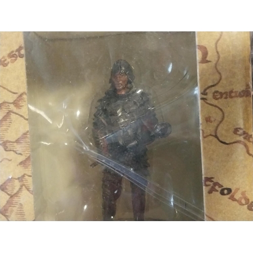 188 - Lord of The Rings Collectors Models hand painted scale replicas cast in lead issue 65 & 66