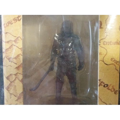 221 - Lord of The Rings Collectors Models hand painted scale replicas cast in lead issue 81 & 82