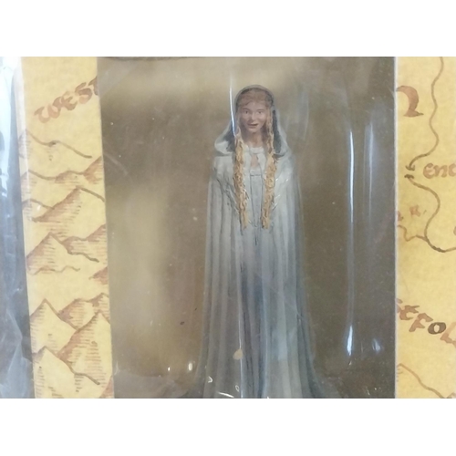 225 - Lord of The Rings Collectors Models hand painted scale replicas cast in lead issue 89 & 90