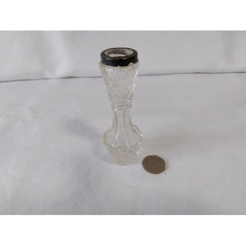 327 - HM Silver small vase