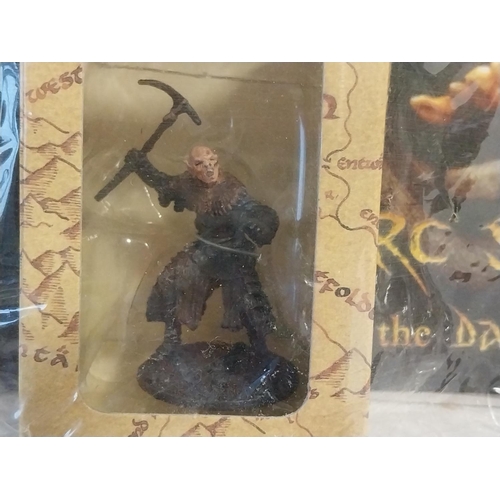 52 - Lord of The Rings Collectors Models hand painted scale replicas cast in lead issue 13 &14