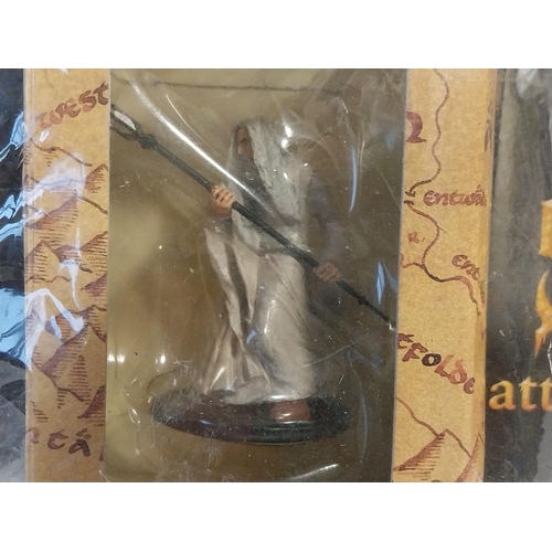 53 - Lord of The Rings Collectors Models hand painted scale replicas cast in lead issue 15 & 16