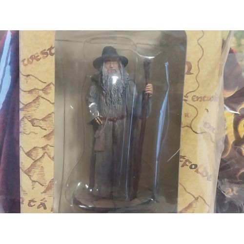 76 - Lord of The Rings Collectors Models hand painted scale replicas cast in lead issue 21 & 22