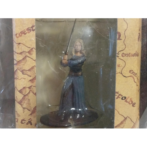 77 - Lord of The Rings Collectors Models hand painted scale replicas cast in lead issue 23 & 24