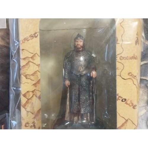 79 - Lord of The Rings Collectors Models hand painted scale replicas cast in lead issue 27 & 28