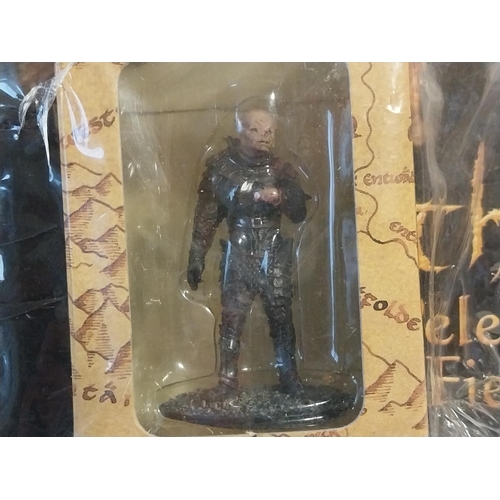 80 - Lord of The Rings Collectors Models hand painted scale replicas cast in lead issue 29 & 30