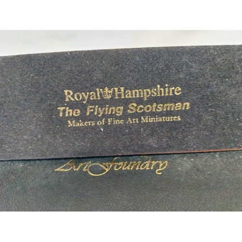 87 - Royal Hampshire Pewter Train Model The Flying Scotsman