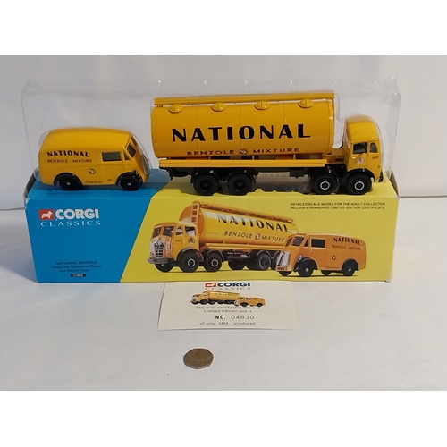 101 - Corgi Classics Limited Edition Foden FG Cylindrical Tanker & Morris Van