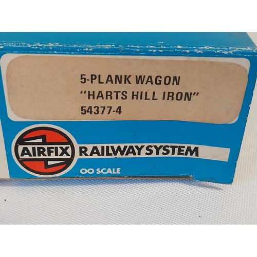 127 - Airfix OO Gauge 5-Plank Wagon boxed