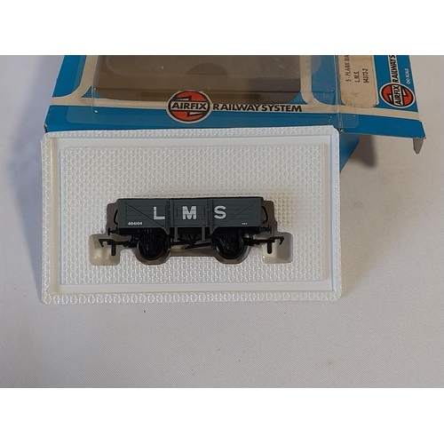 128 - Airfix OO Gauge 5-Plank Wagon LMS boxed