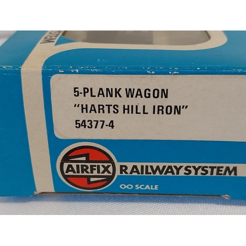 129 - Airfix OO Gauge 5-Plank Wagon boxed