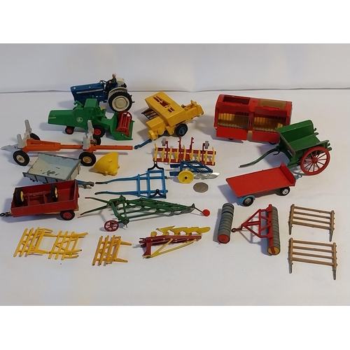 137 - job lot of vintage Diecast vehicles inc' Corgi Britains Lesney