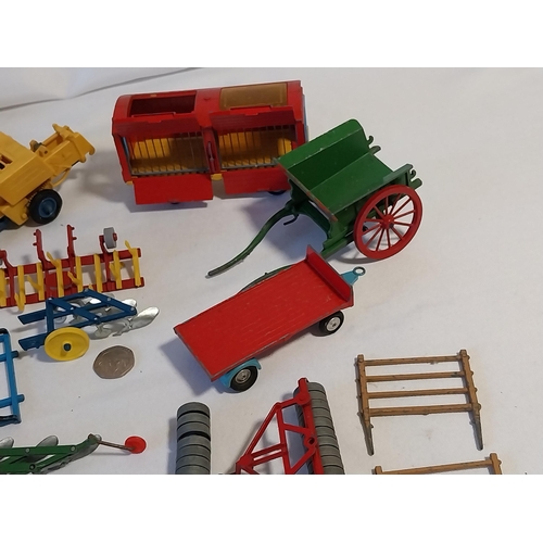 137 - job lot of vintage Diecast vehicles inc' Corgi Britains Lesney