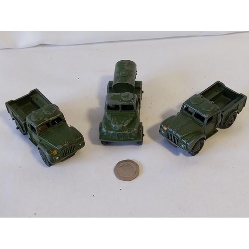 152 - vintage Military Dinky diecast 3 mixed