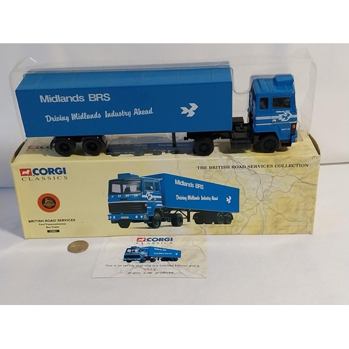 160 - Corgi Classics Limited Edition Ford Transcontinental Box Trailer