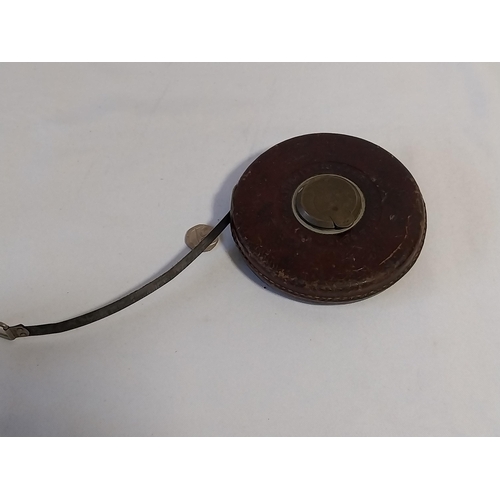 189 - vintage 100ft Rabone metal tape measure