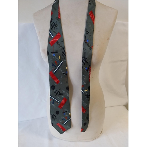 339 - Michael Jorden pure silk tie