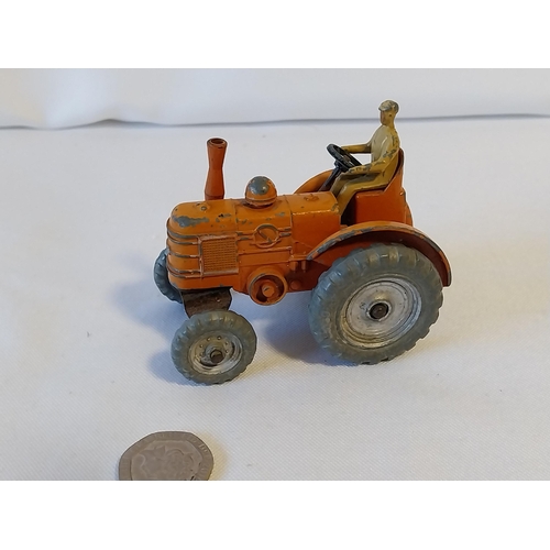 8 - vintage Dinky diecast tractor 301