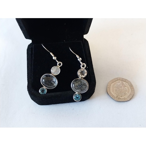 178 - 925 Silver earrings boxed