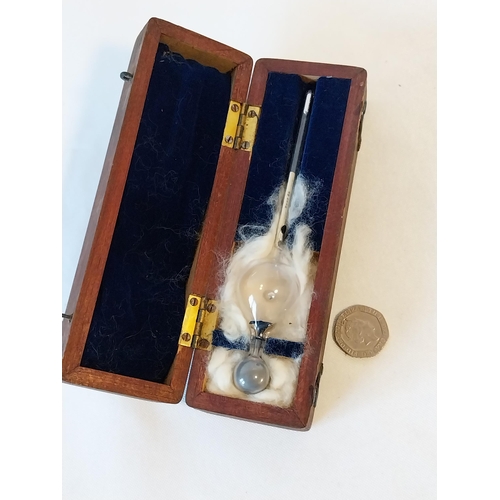 31 - Victorian hydrometer in original box