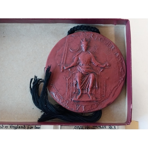 56 - boxed replica seal of King Richard I