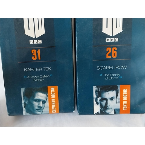 34 - 2 BBC Dr Who figurine Collection by Eaglemoss issue 26,31