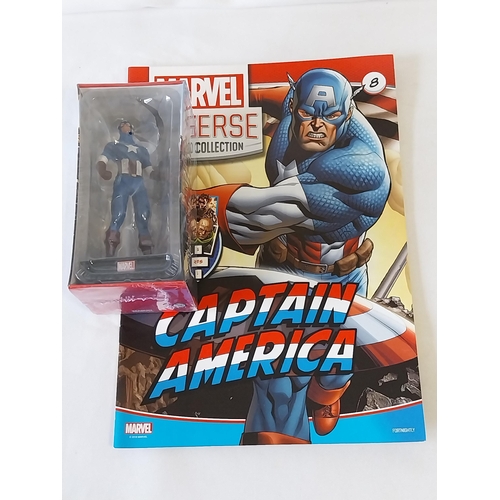 66 - Panini Marvel Universe Collection Handpainted Collectors Figurine Captain America