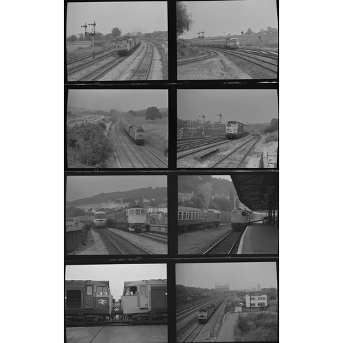 168 - Railway black & white negatives, 2