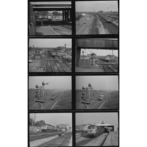 169 - Railway black & white negatives, 2