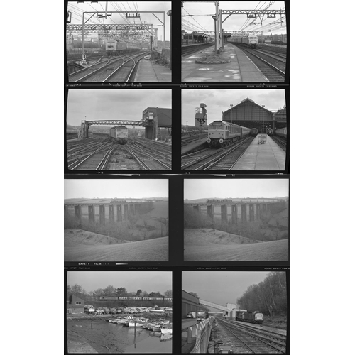 174 - Railway black & white negatives, 2