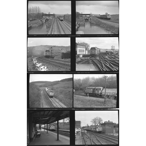 177 - Railway black & white negatives, 2