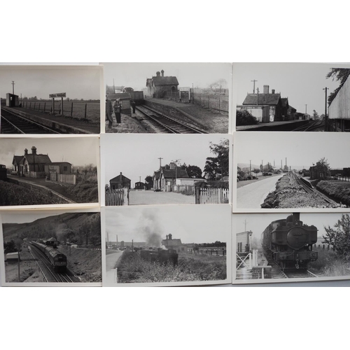 205 - Railway black & white negatives, all 3