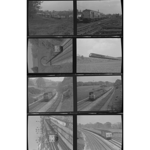 217 - Railway black & white negatives, 2