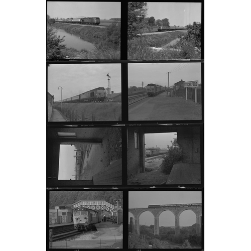 218 - Railway black & white negatives, 2