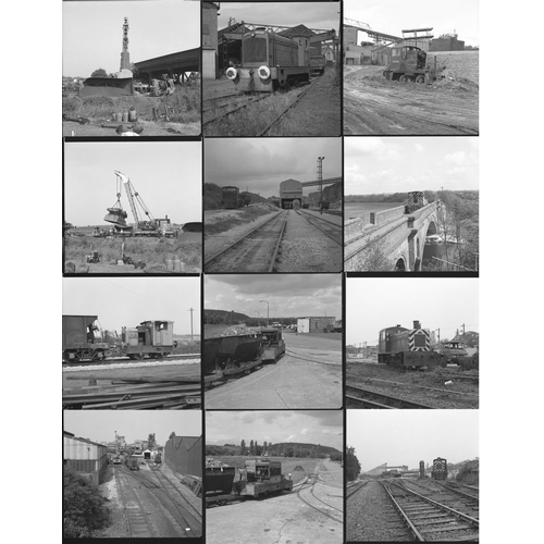 363 - Industrial black & white negatives, 6cm square (120) format. Approx. 120. Good quality Industrial ra... 