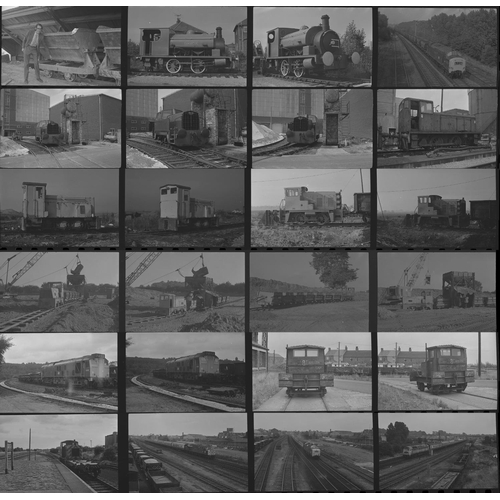 369 - Industrial and modern traction black & white negatives, 35mm, approx. 115. Good quality Industrial a... 