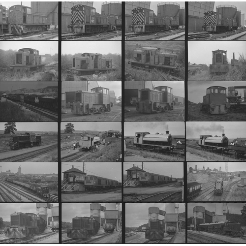 370 - Industrial and modern traction black & white negatives, 35mm, approx. 114. Good quality Industrial a... 