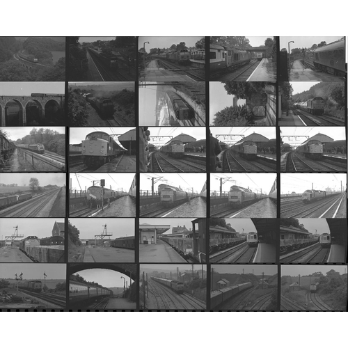 381 - Railway black & white negatives, all 35mm, approx. 200 good quality. We are delighted to offer these... 