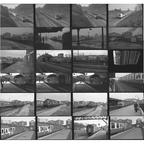 384 - Railway black & white negatives, all 35mm, approx. 225 good quality. We are delighted to offer these... 