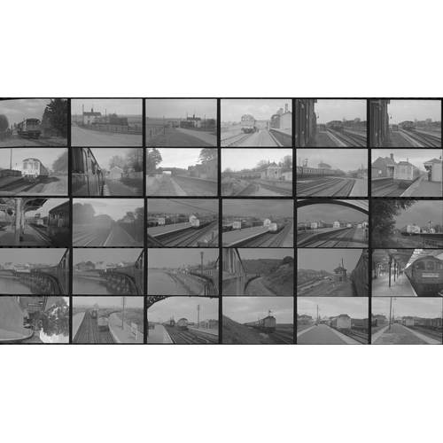 385 - Railway black & white negatives, all 35mm, approx. 220 good quality. We are delighted to offer these... 