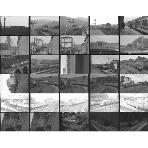 386 - Railway black & white negatives, all 35mm, approx. 227 good quality. We are delighted to offer these... 