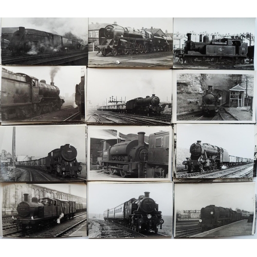 95 - Railway black & white prints, small size 5.5