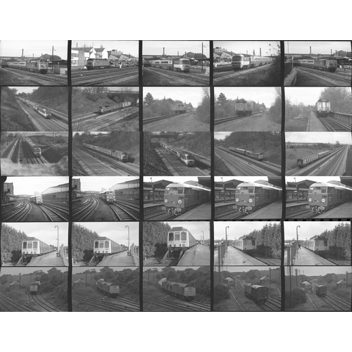 388 - Railway black & white negatives, all 35mm, approx. 222 good quality. We are delighted to offer these... 