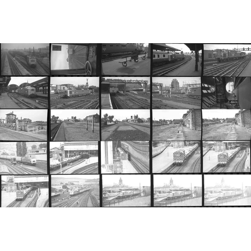 390 - Railway black & white negatives, all 35mm, approx. 124 good quality. We are delighted to offer these... 