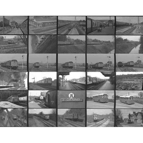 389 - Railway black & white negatives, all 35mm, approx. 214 good quality. We are delighted to offer these... 