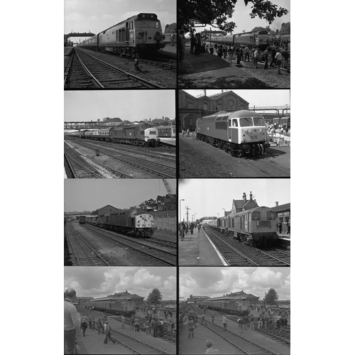 391 - Railway black & white negatives, 2