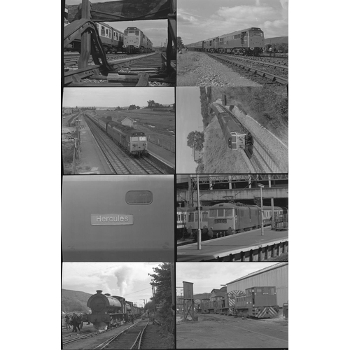 394 - Railway black & white negatives, 2