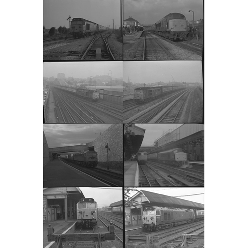 395 - Railway black & white negatives, 2