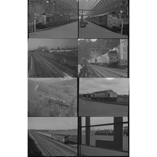 396 - Railway black & white negatives, 2